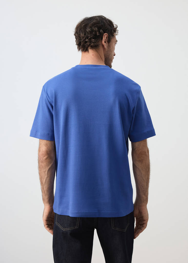 Regular fit T-shirt 200gsm — Ink Blue