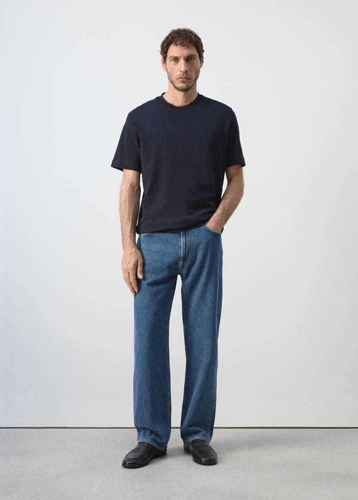Regular fit T-shirt 200gsm — Navy