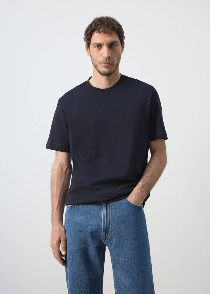 Regular fit T-shirt 200gsm — Navy