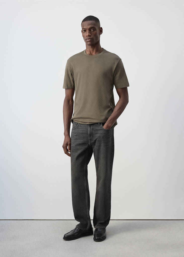 Regular fit T-shirt 200gsm — Mink Grey