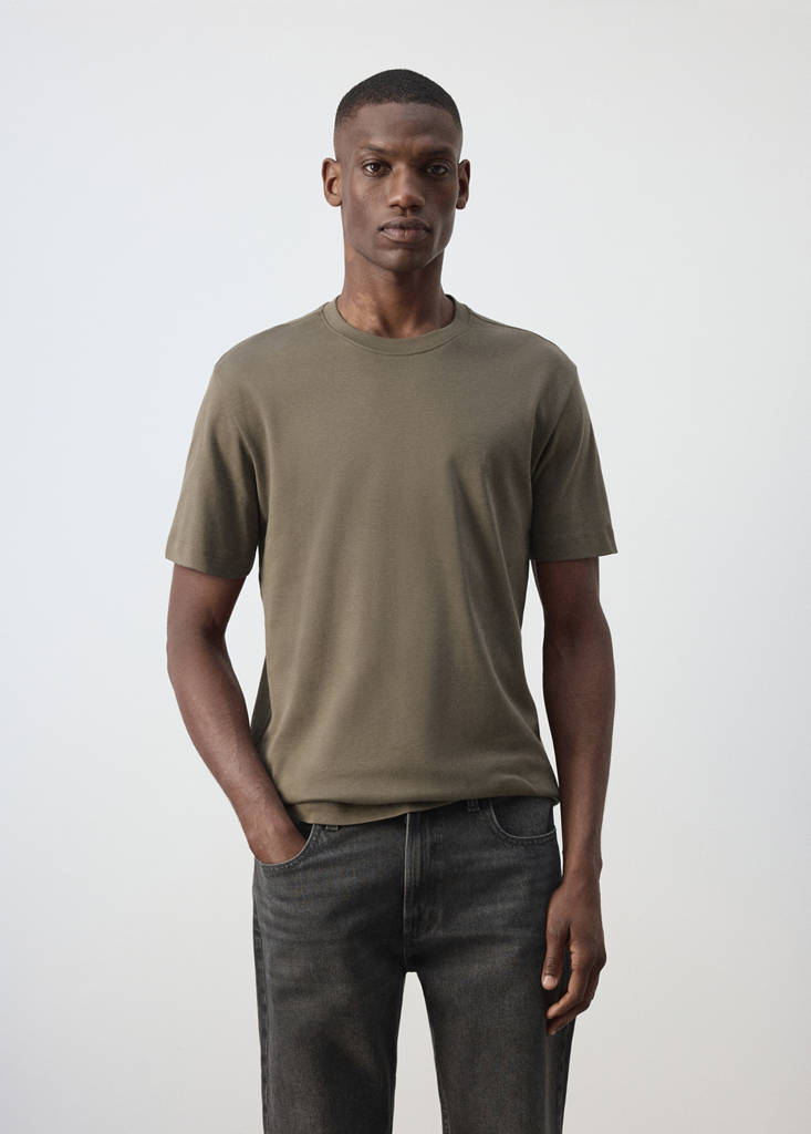Regular fit T-shirt 200gsm — Mink Grey