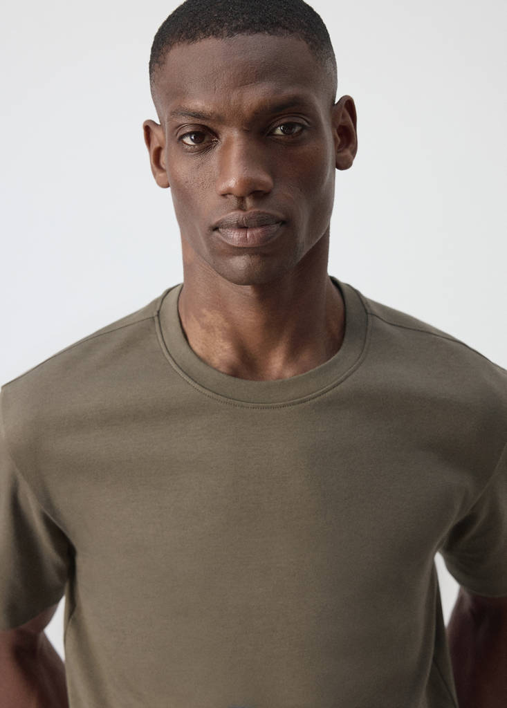 Regular fit T-shirt 200gsm — Mink Grey