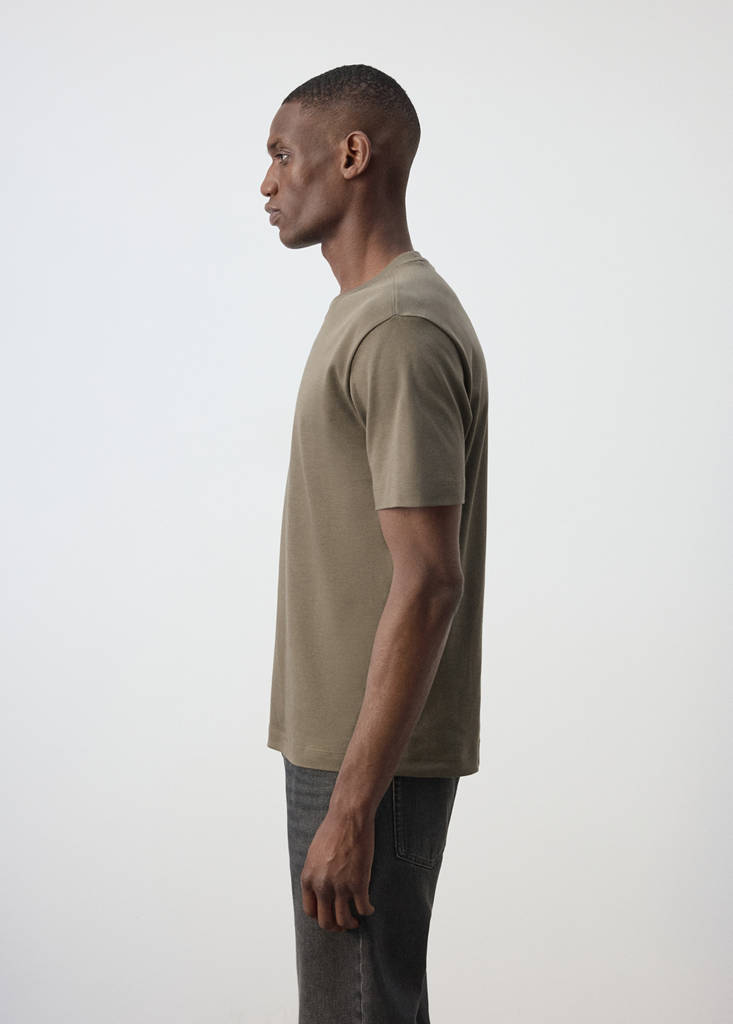 Regular fit T-shirt 200gsm — Mink Grey