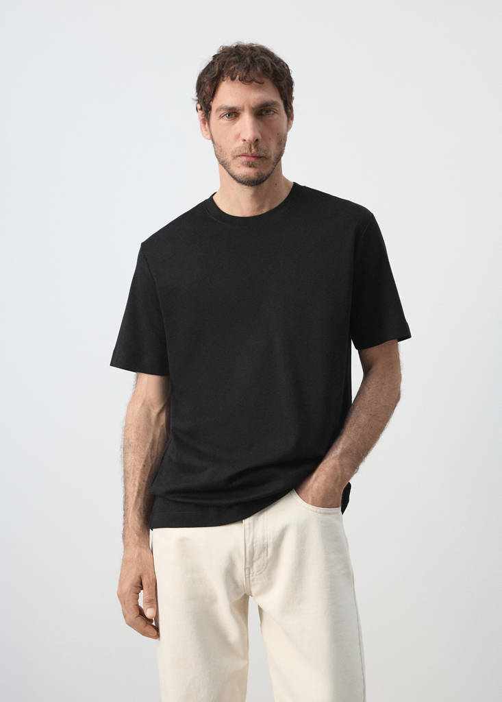 Regular fit T-shirt 200gsm — Black