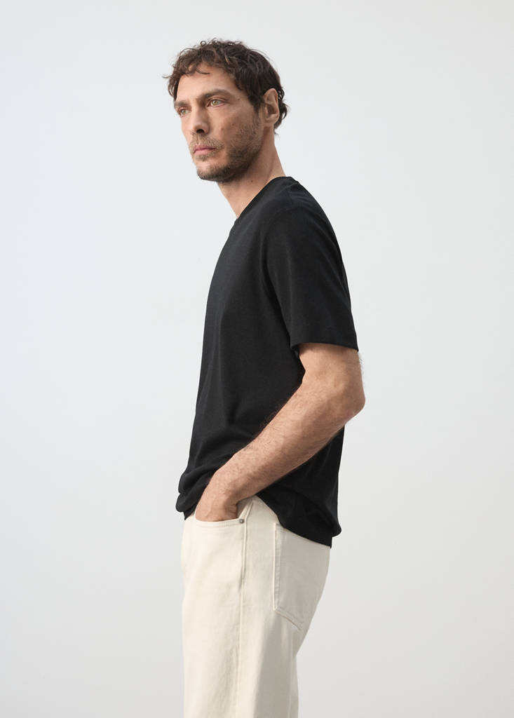 Regular fit T-shirt 200gsm — Black