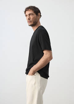 Regular fit T-shirt 200gsm — Black 5