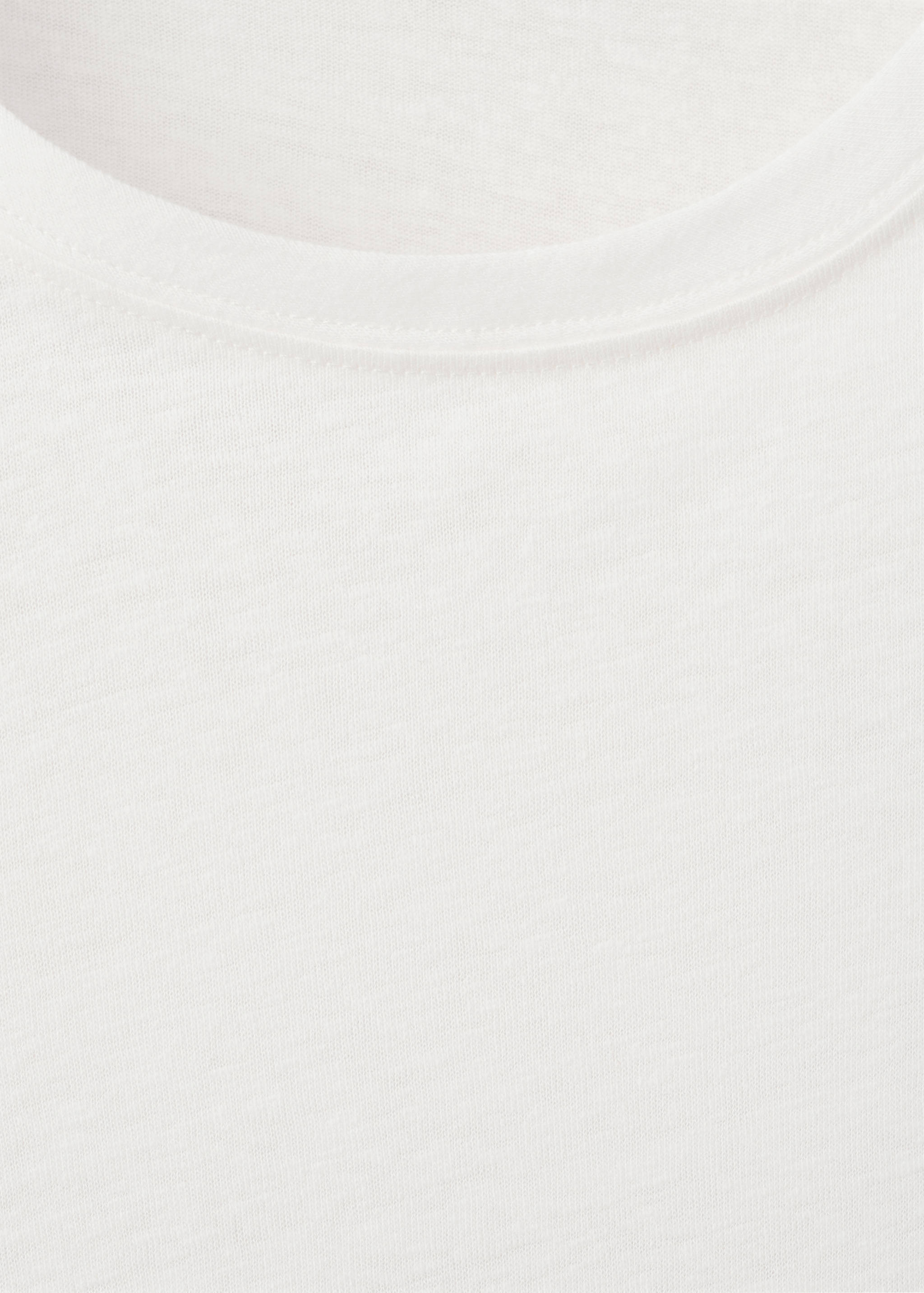 Knitted linen T-shirt - Details of the article 8