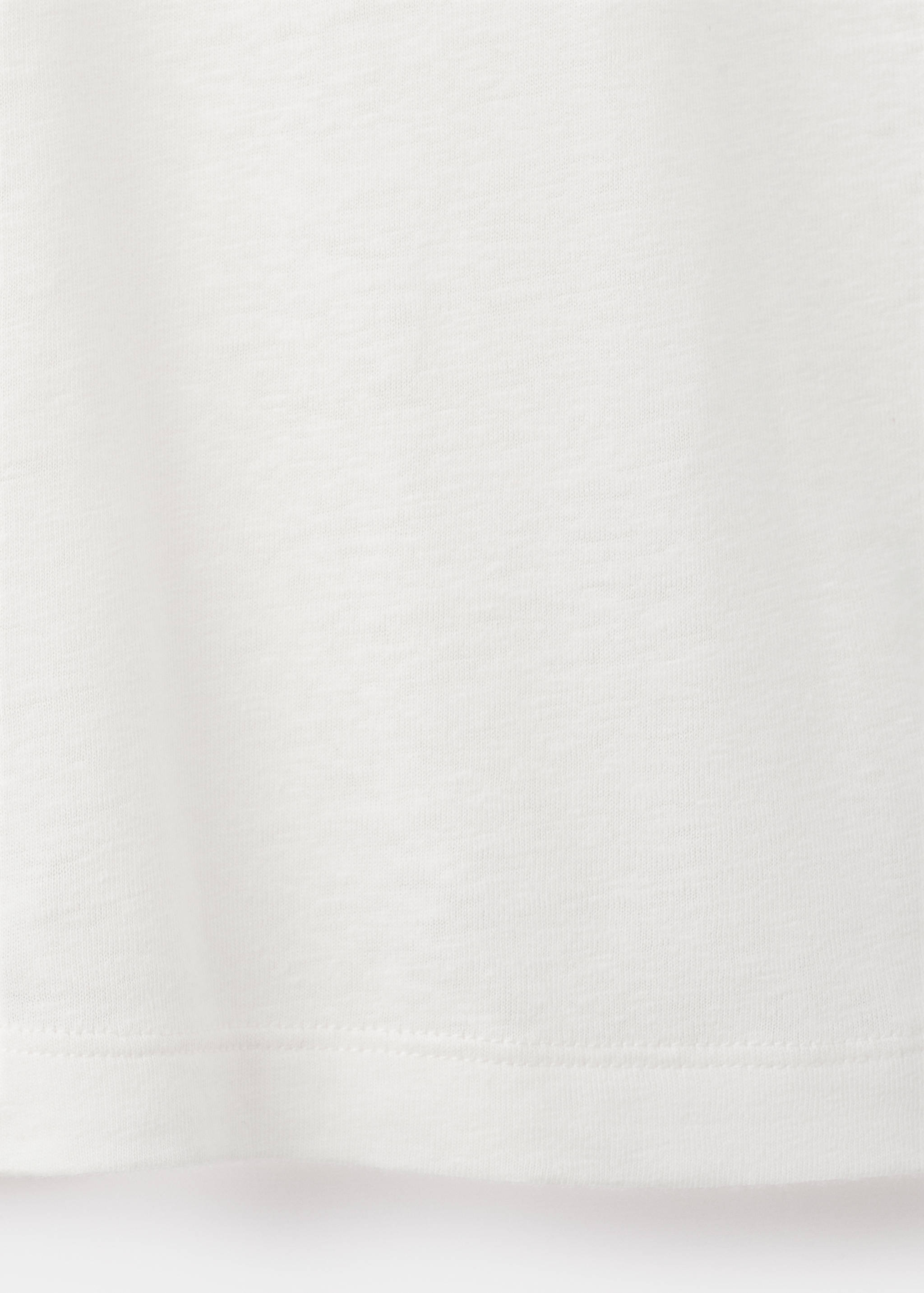 Knitted linen T-shirt - Details of the article 0