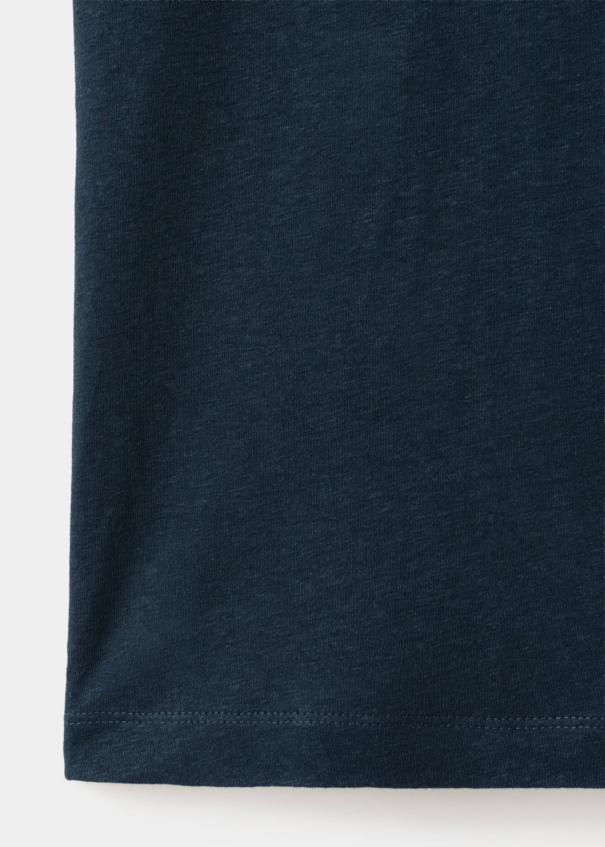 Knitted linen T-shirt - Details of the article 0