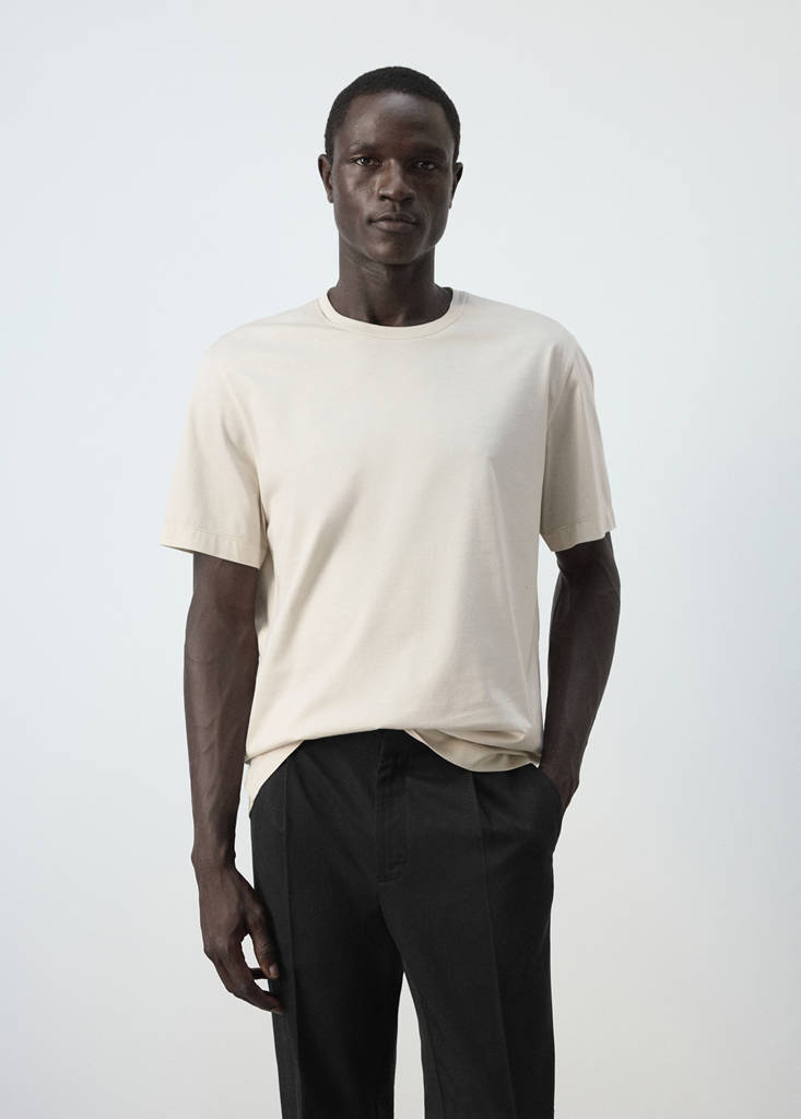 Regular fit T-shirt 190gsm — Light/Pastel Grey