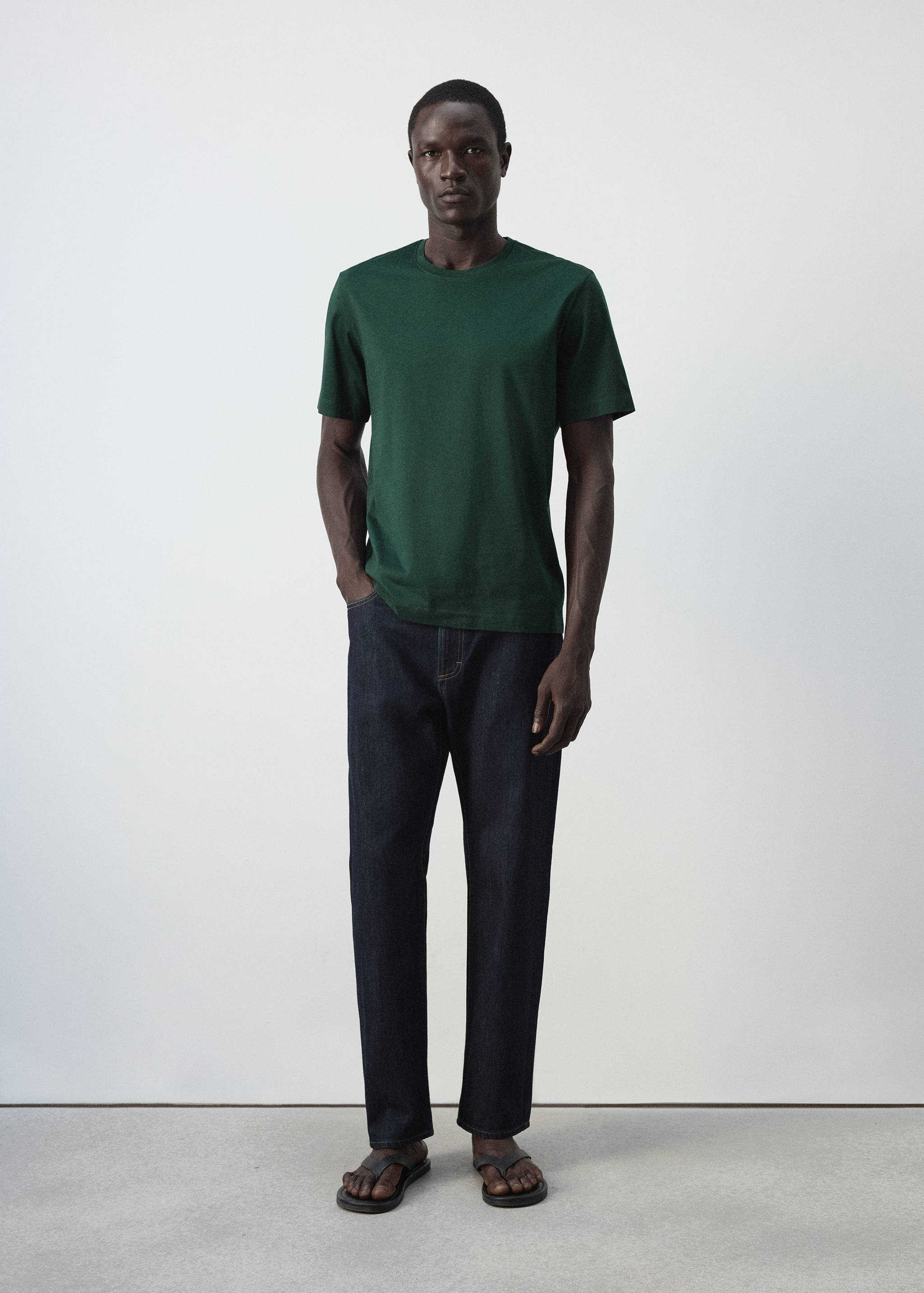 Regular fit T-shirt 190gsm - General plane
