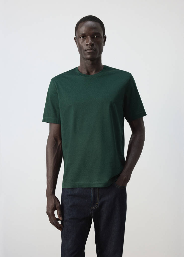 Regular fit T-shirt 190gsm — Billiard Green