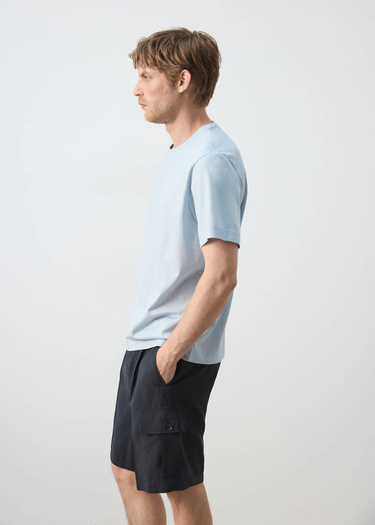 Regular fit T-shirt 190gsm — China Blue