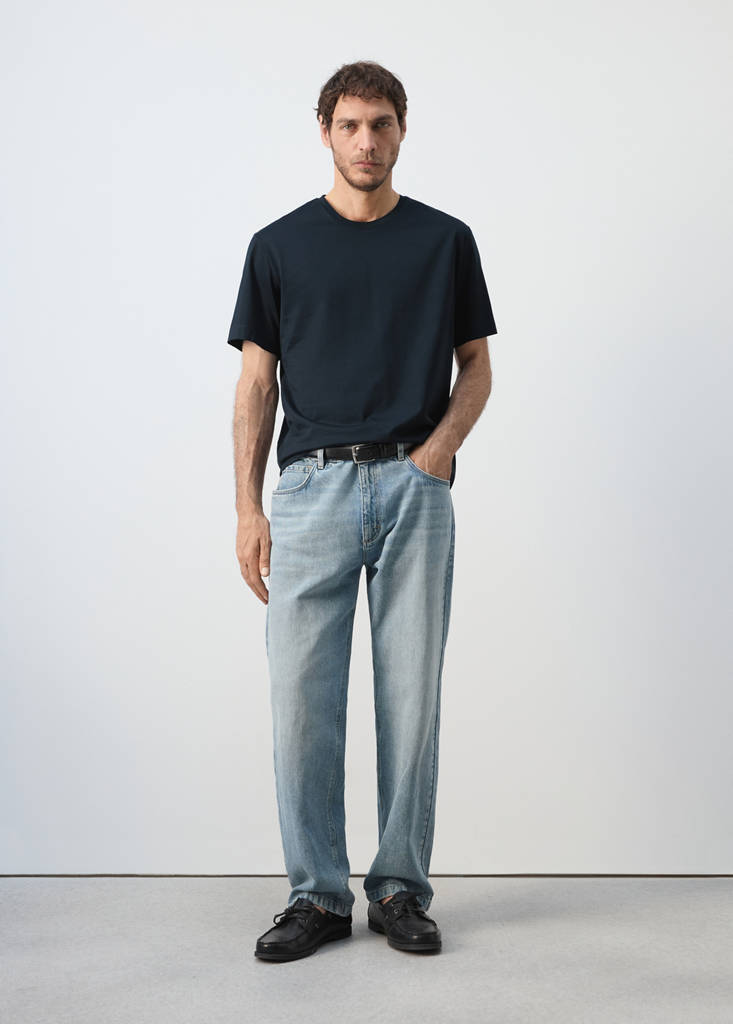 Regular fit T-shirt 190gsm — Navy