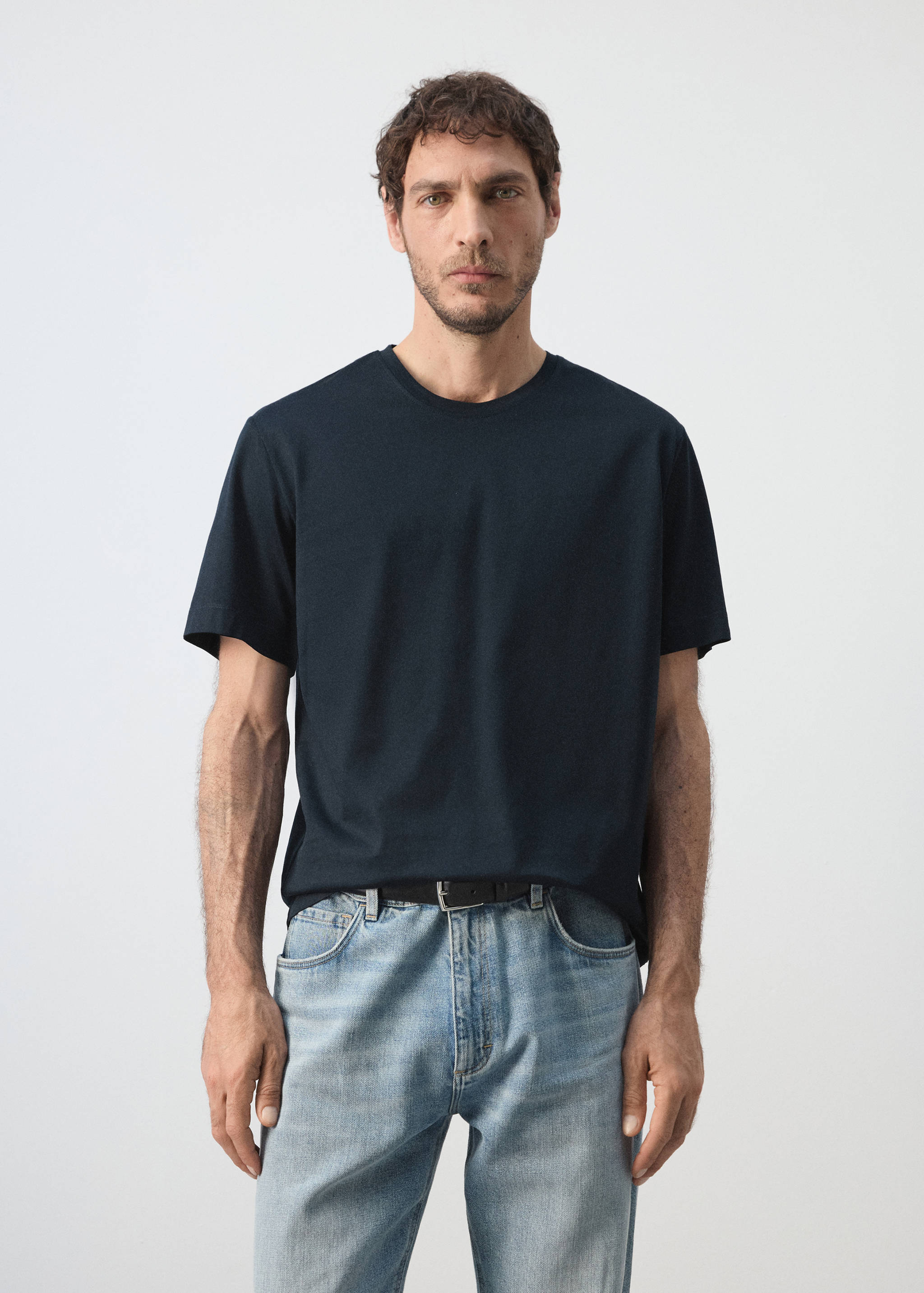 Camiseta regular fit 190gsm - Medium plane