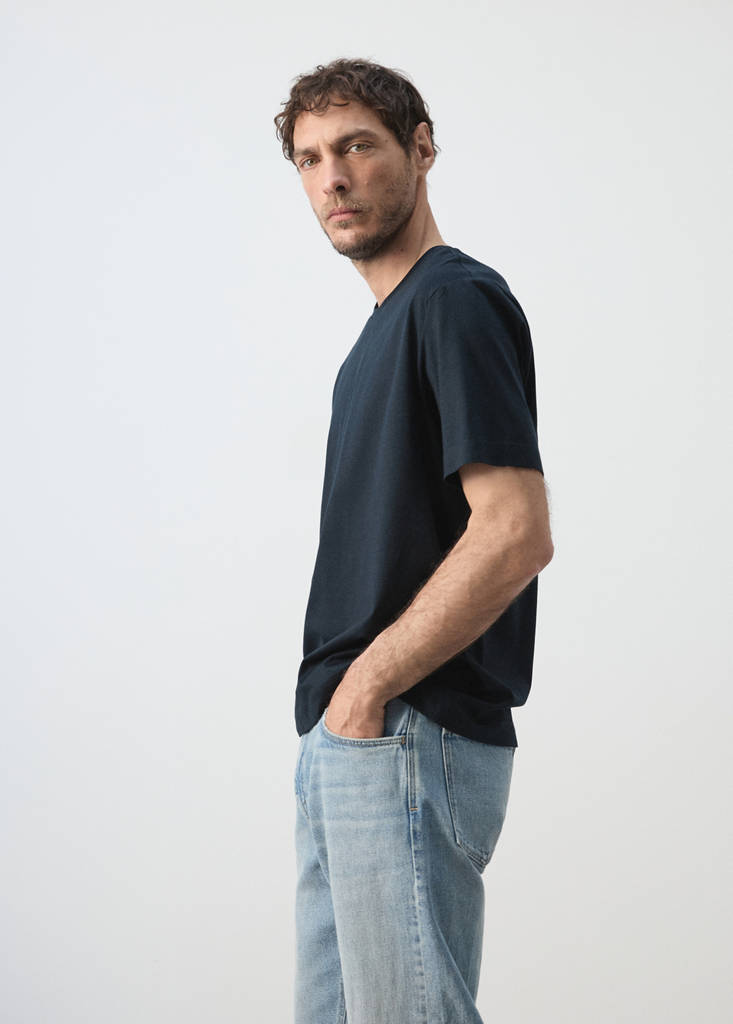 Regular fit T-shirt 190gsm — Navy