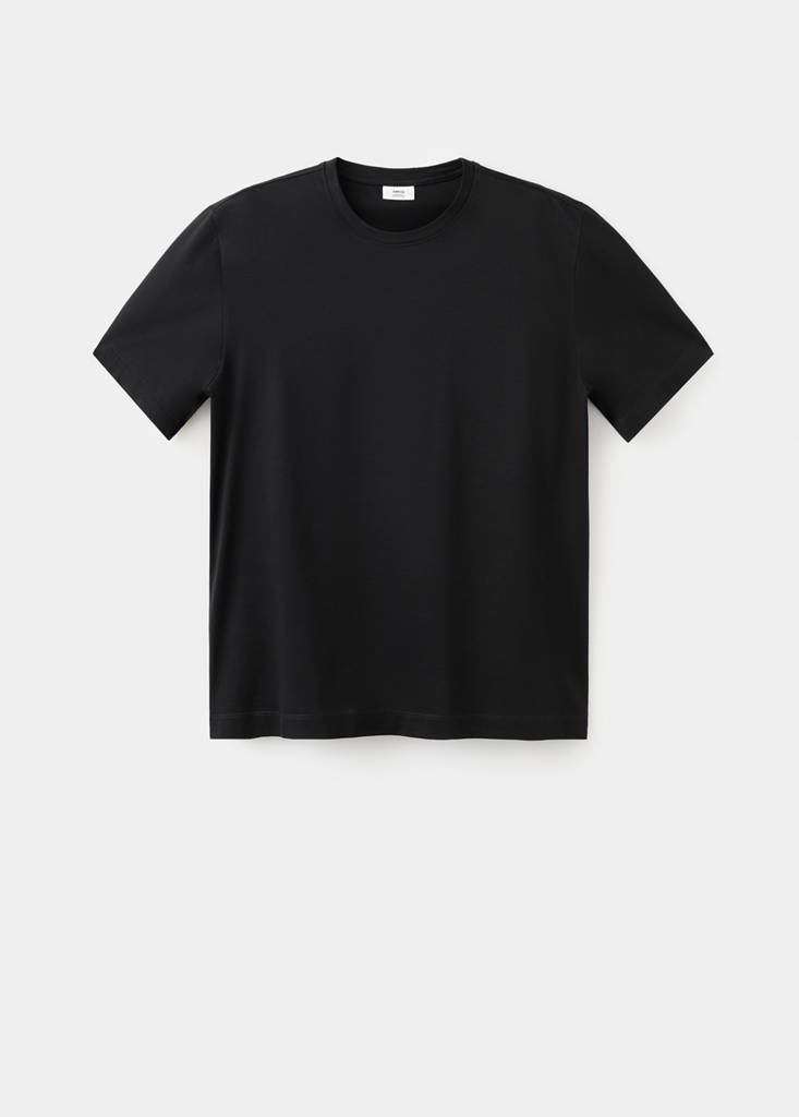 Regular fit T-shirt 190gsm — Black