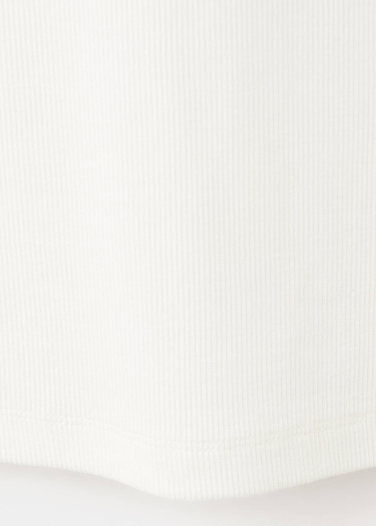 Slim-fit cotton tank top — Off White