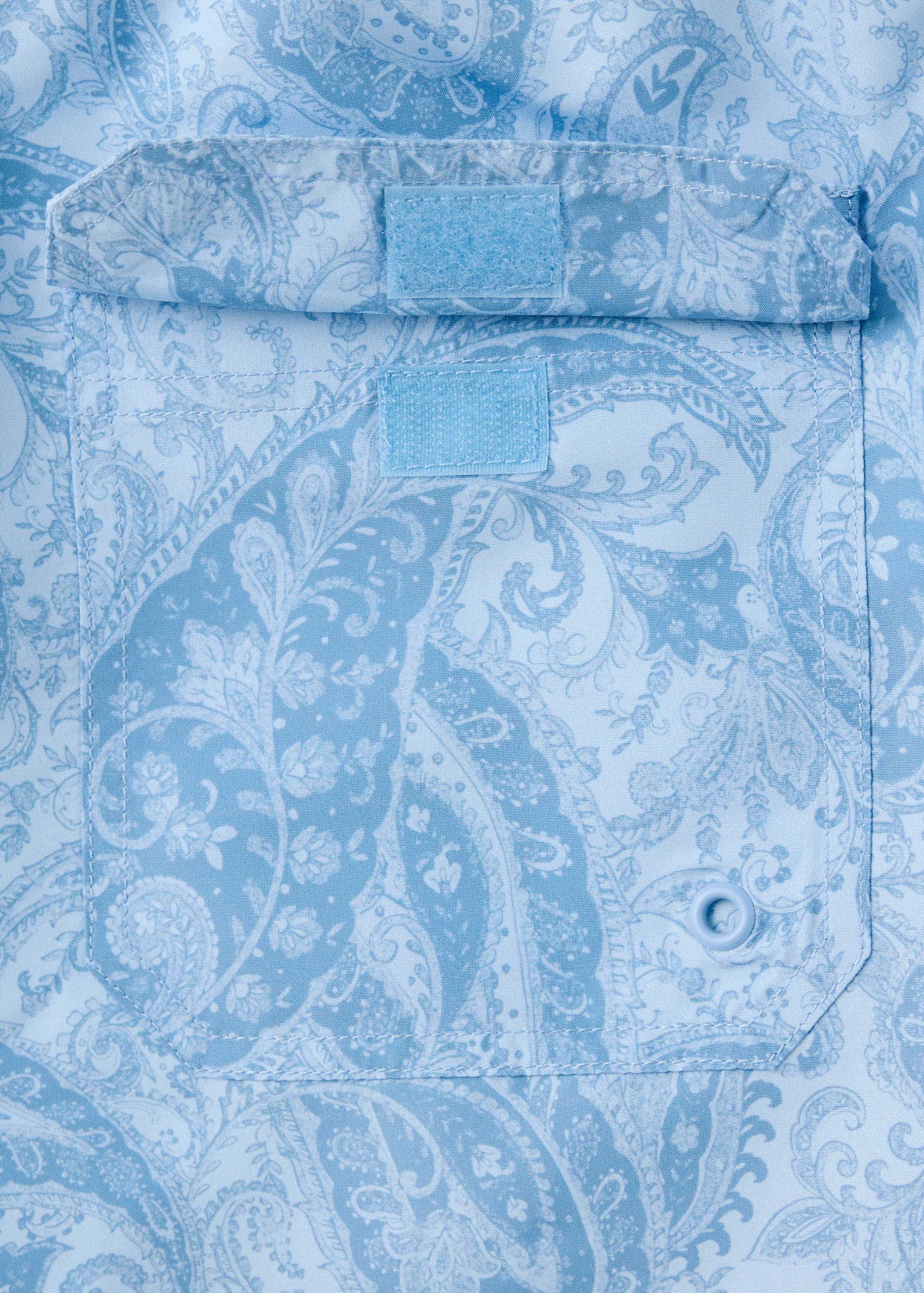 Bañador estampado cordón - Detalle del artículo 0
