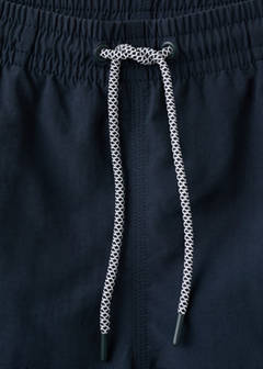 Basic drawstring swimsuit — Navy 8