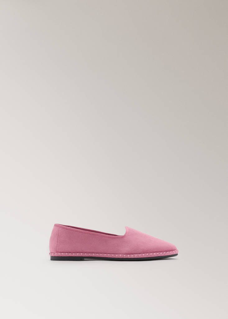 Velour shoes — Pink