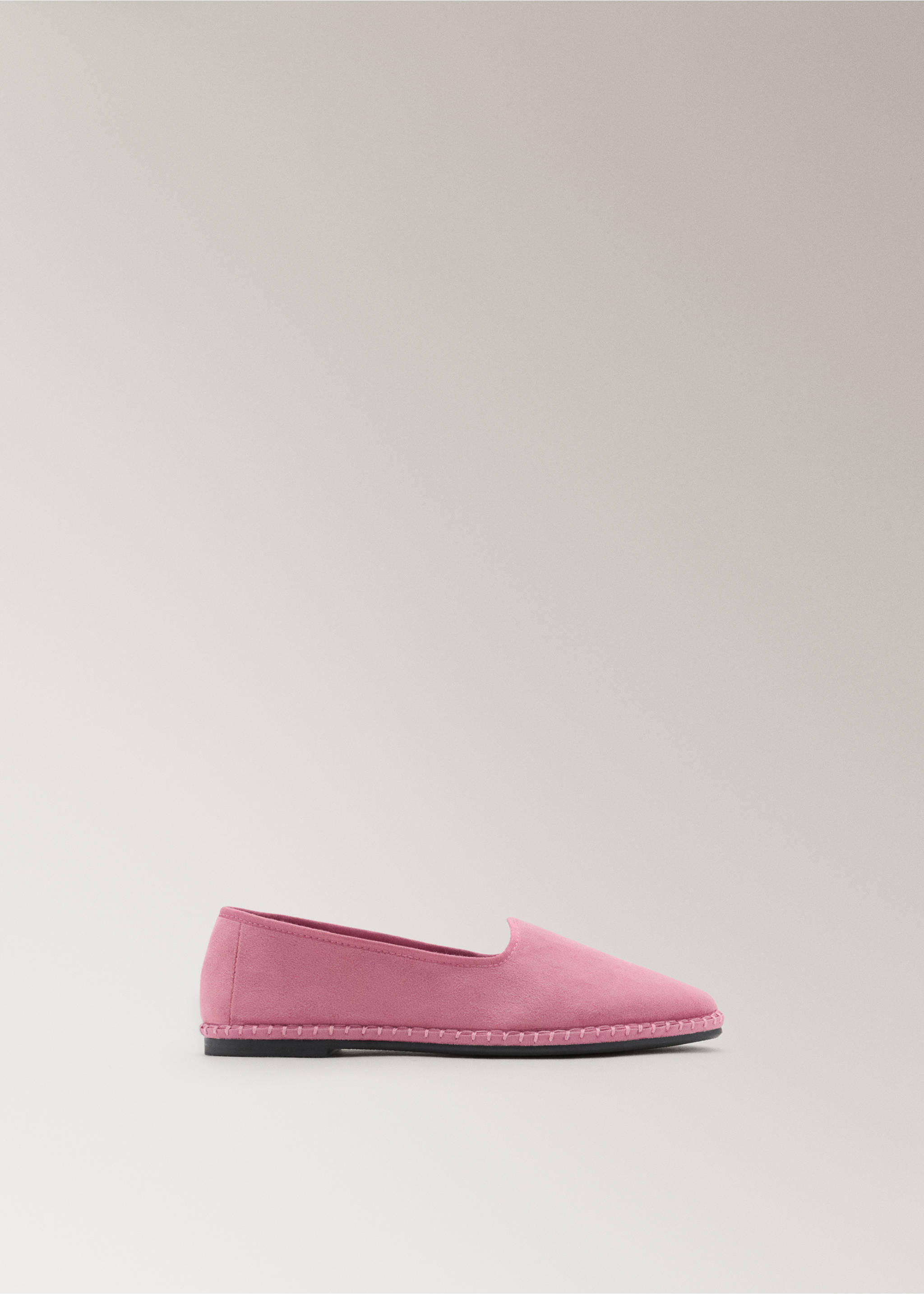 Velour shoes - Article without model, Pink. Ref: 37011444-00.