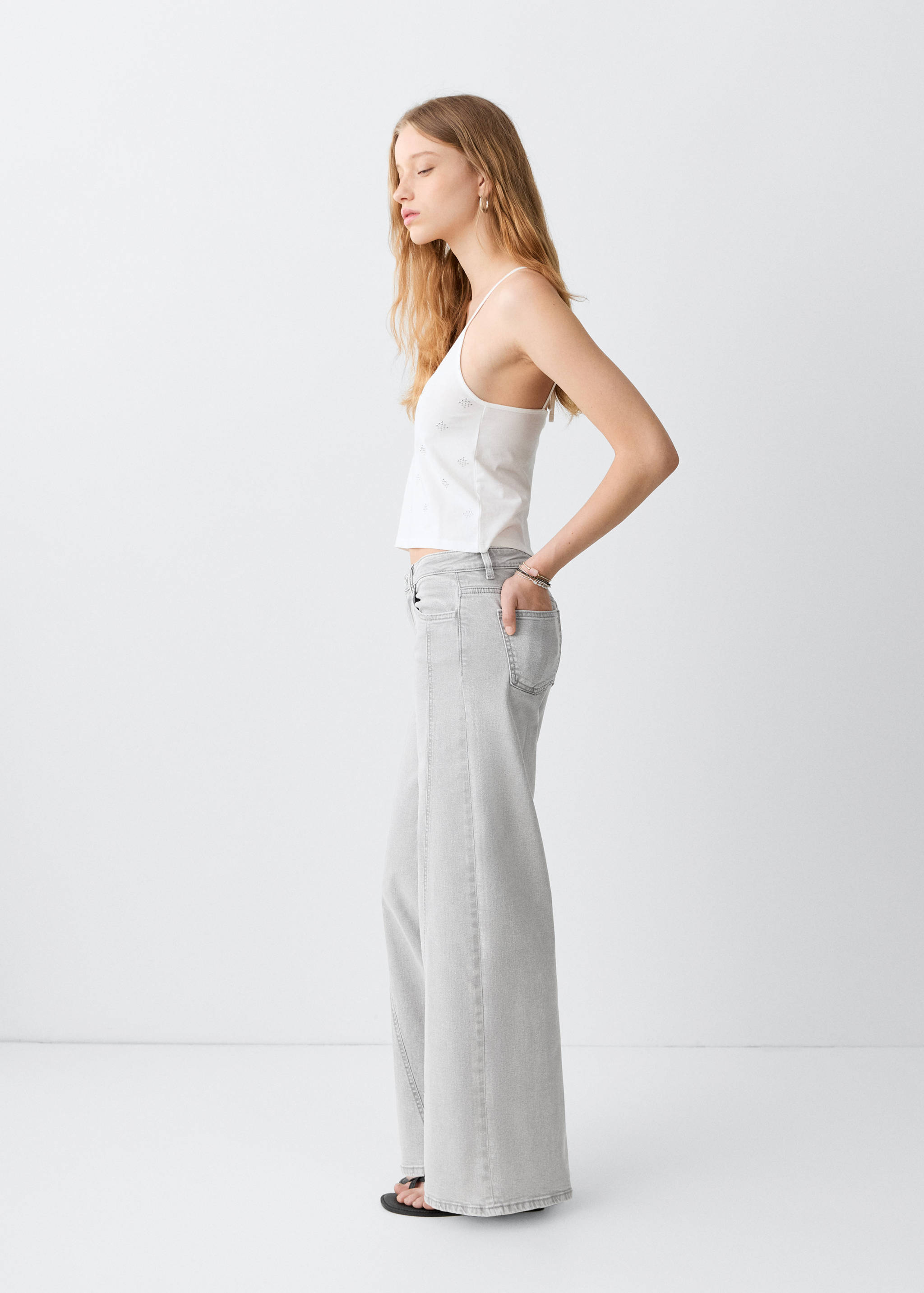 Jean low waist wide leg - Détail de l'article 1