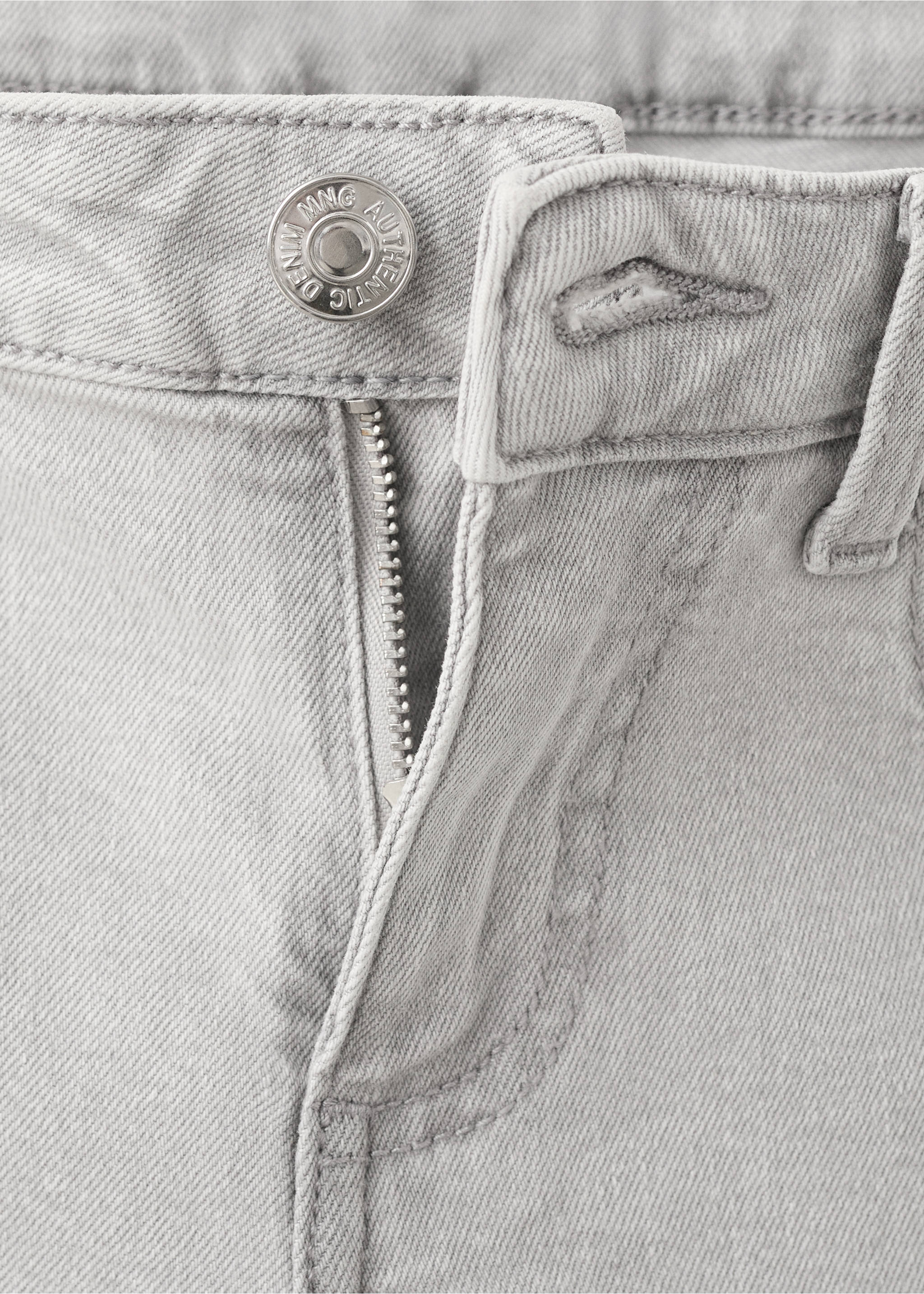 Jean low waist wide leg - Détail de l'article 0, Gris denim. Ref: 37011445-00.