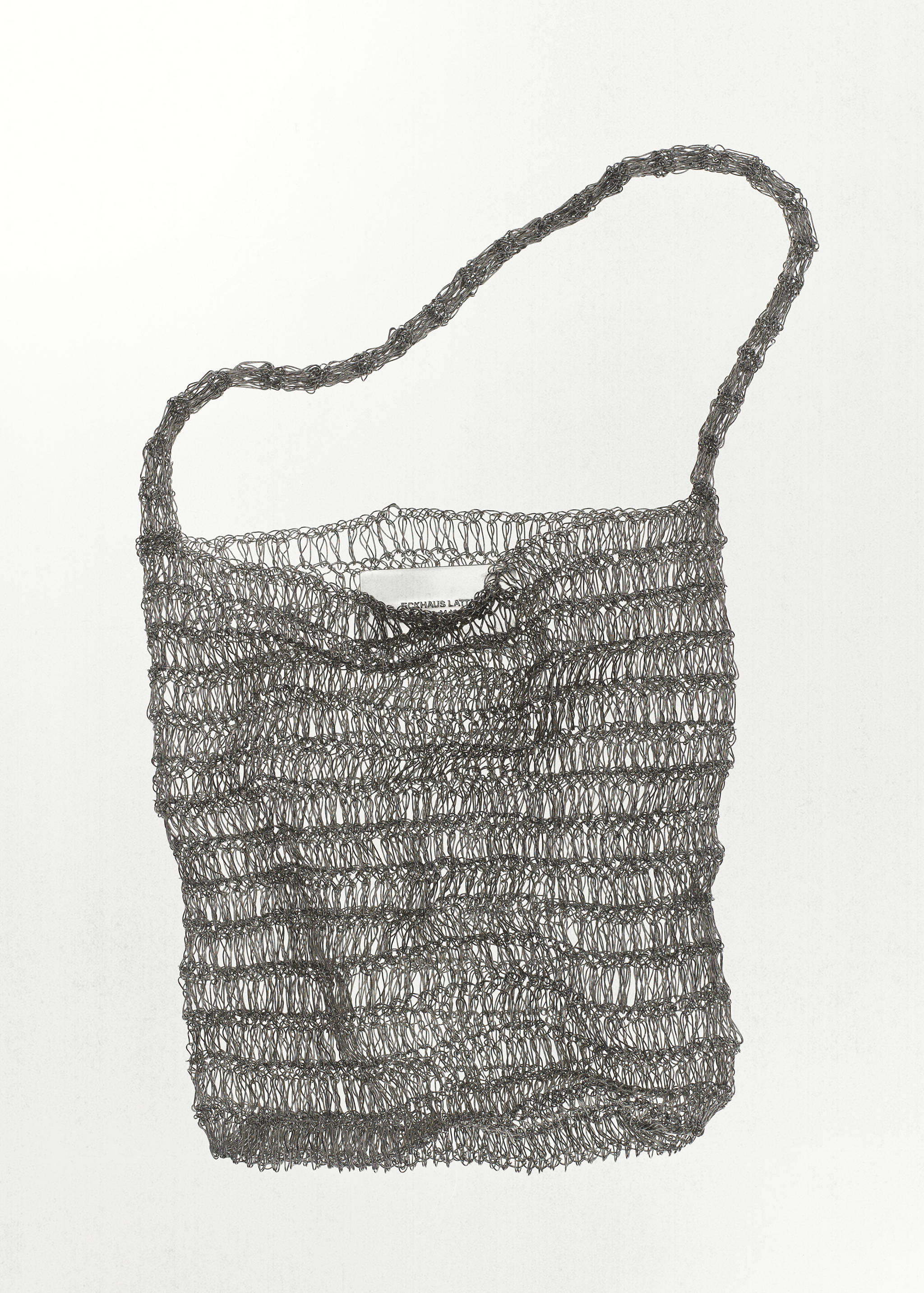Metallic mesh shoulder bag - Details of the article 5
