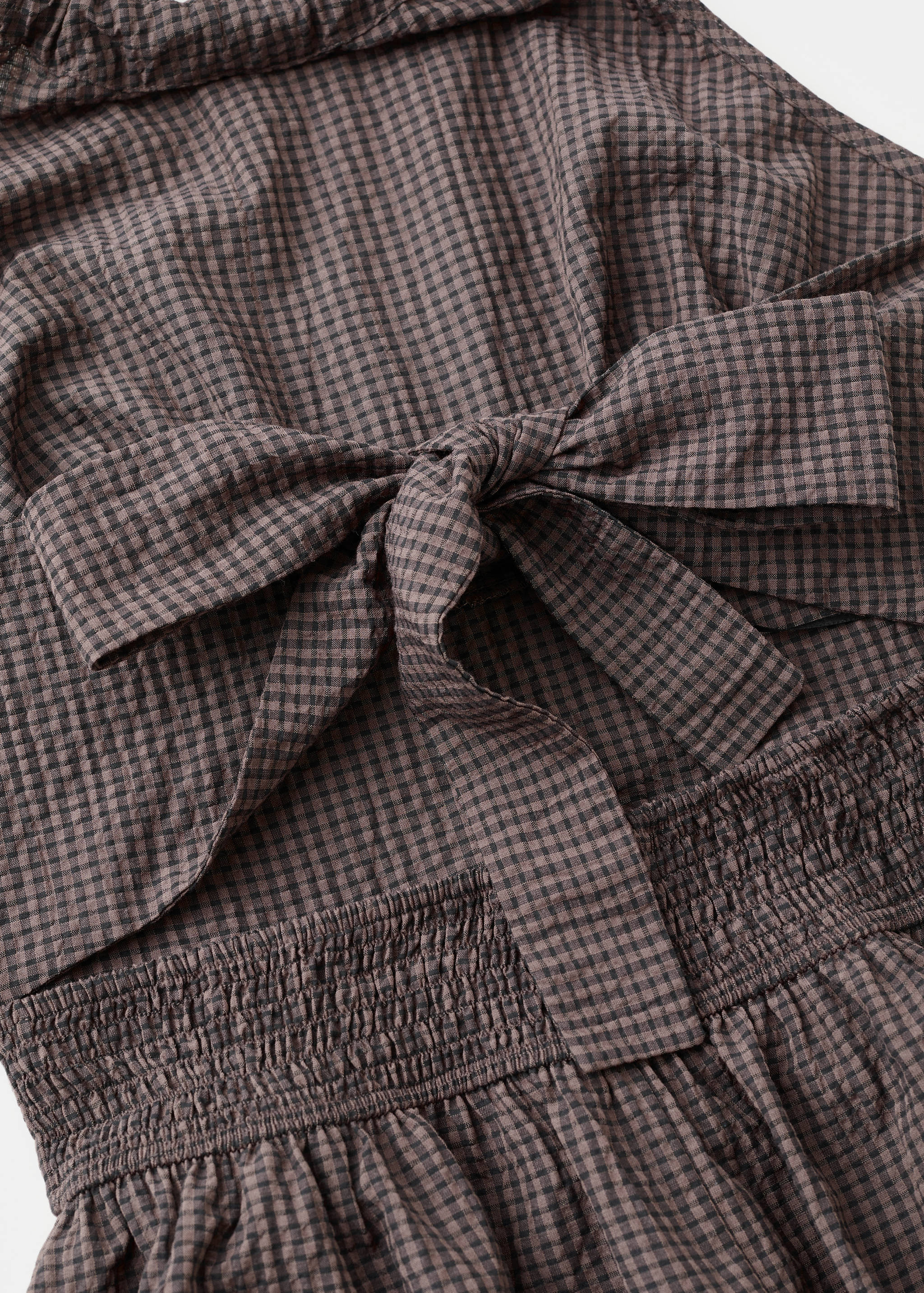 Gingham halter dress - Details of the article 8