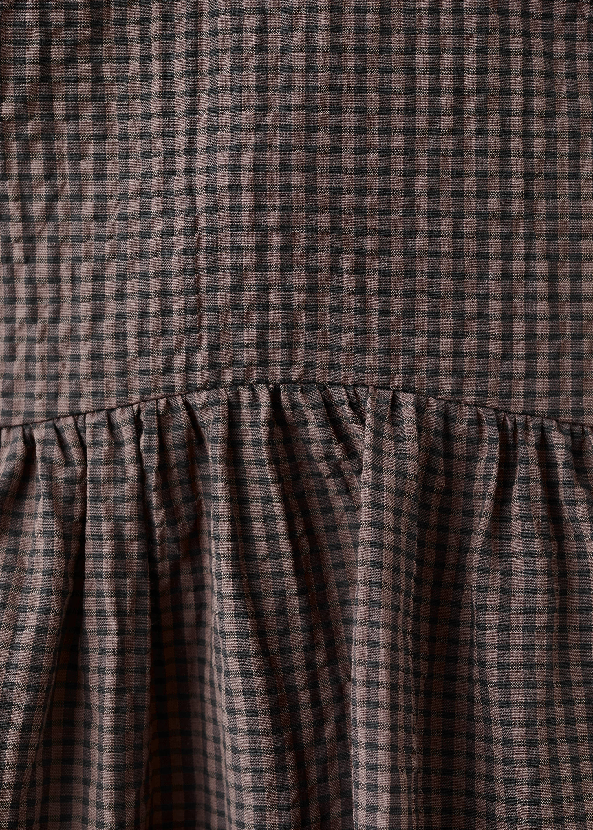 Gingham halter dress - Details of the article 0