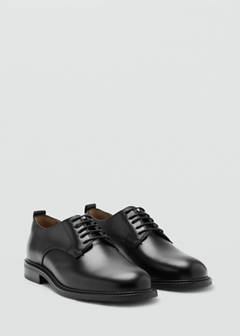 Lace-up leather shoes — Black 2