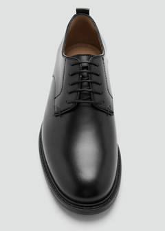 Lace-up leather shoes — Black 4