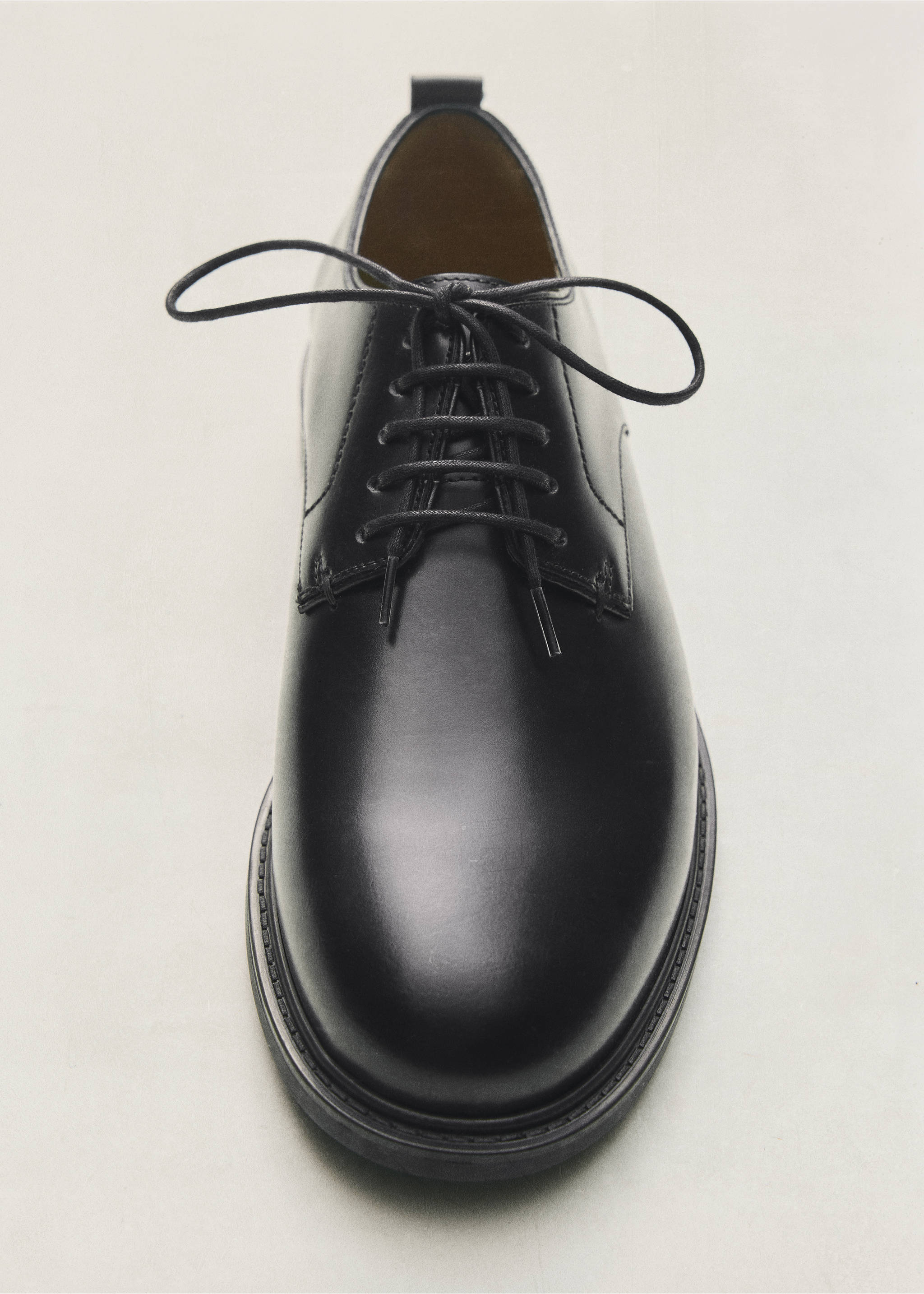 Chaussures lacées cuir - Détail de l'article 5, Noir. Ref: 37011467-00.