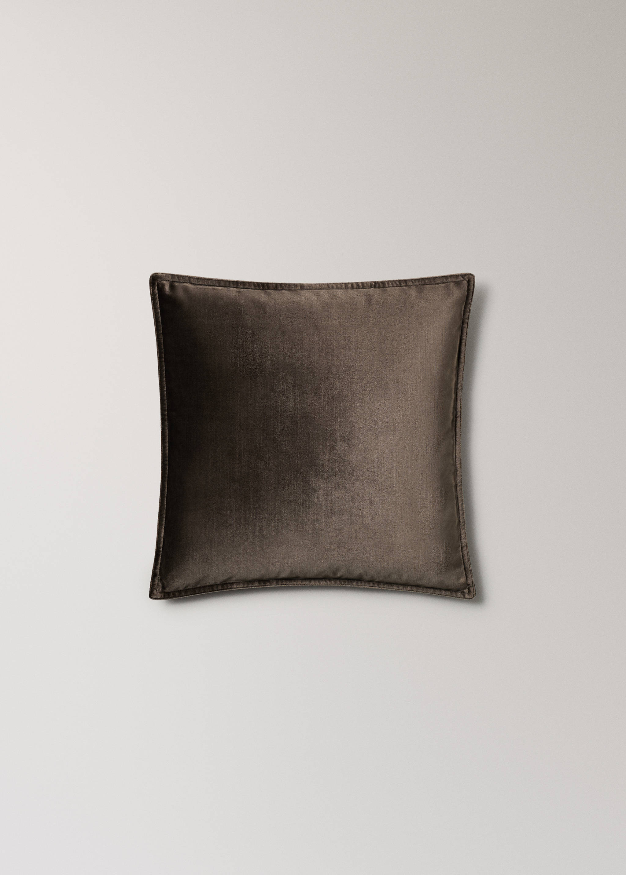 Funda cojín efecto terciopelo 45x45 cm - Artículo sin modelo