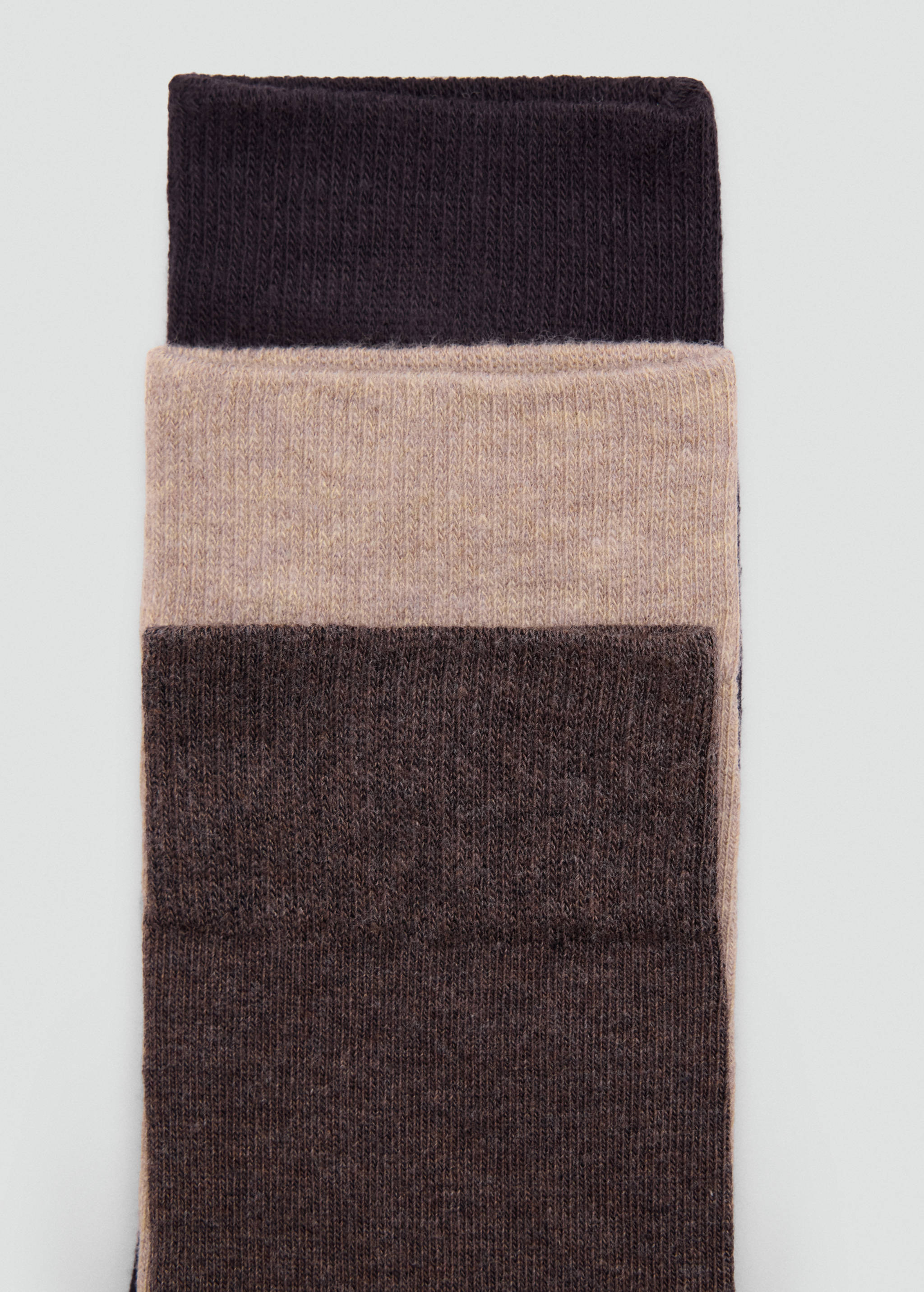3-pack long cotton socks - Details of the article 8