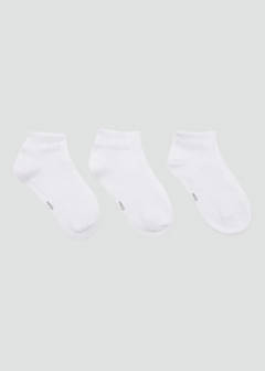 Pack of 3 cotton socks — White 1