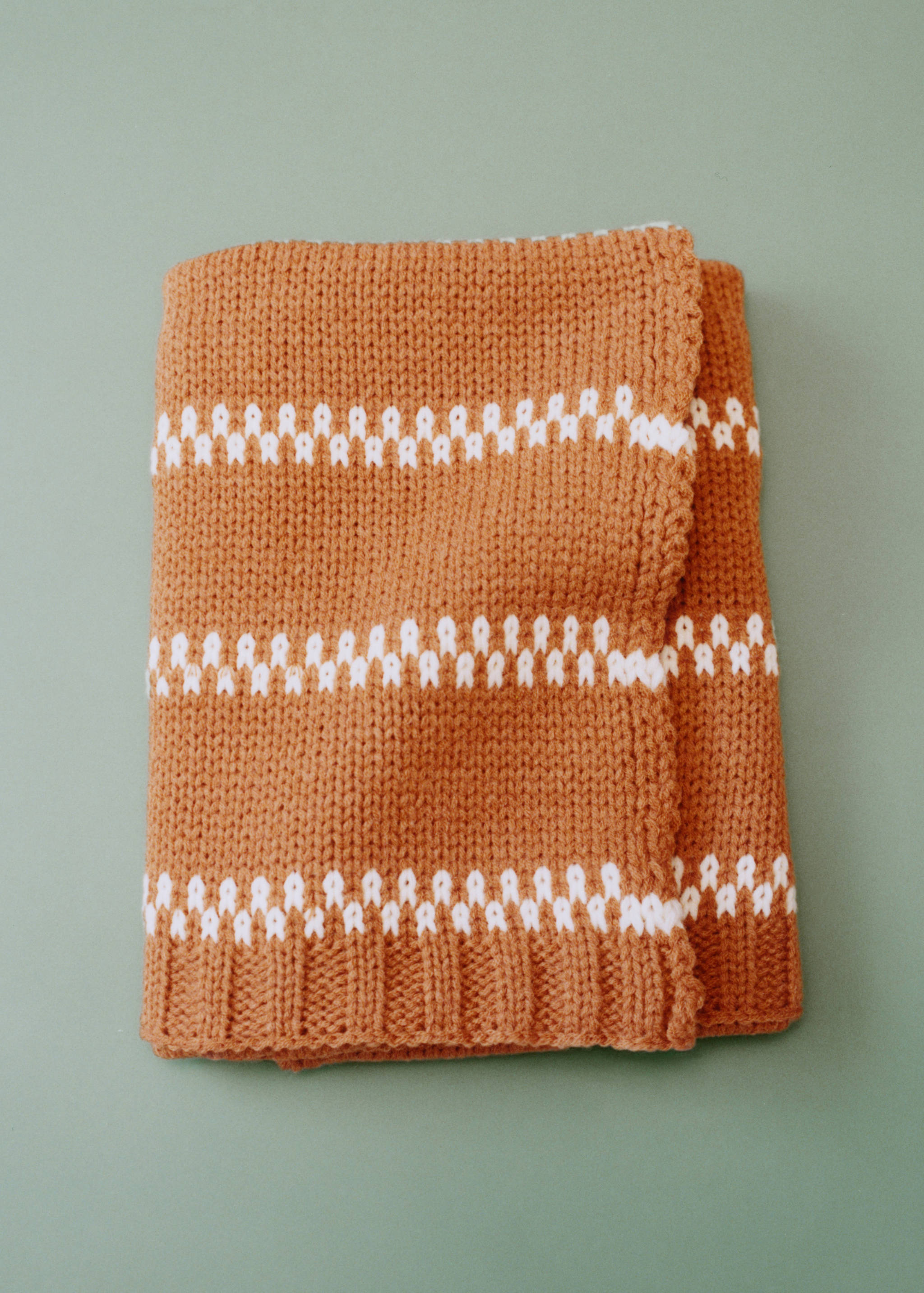 Wool-blend striped throw - Details of the article 5