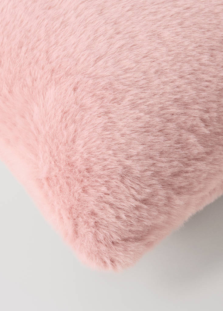 Faux fur cushion cover 30x40 cm — Light/Pastel Purple