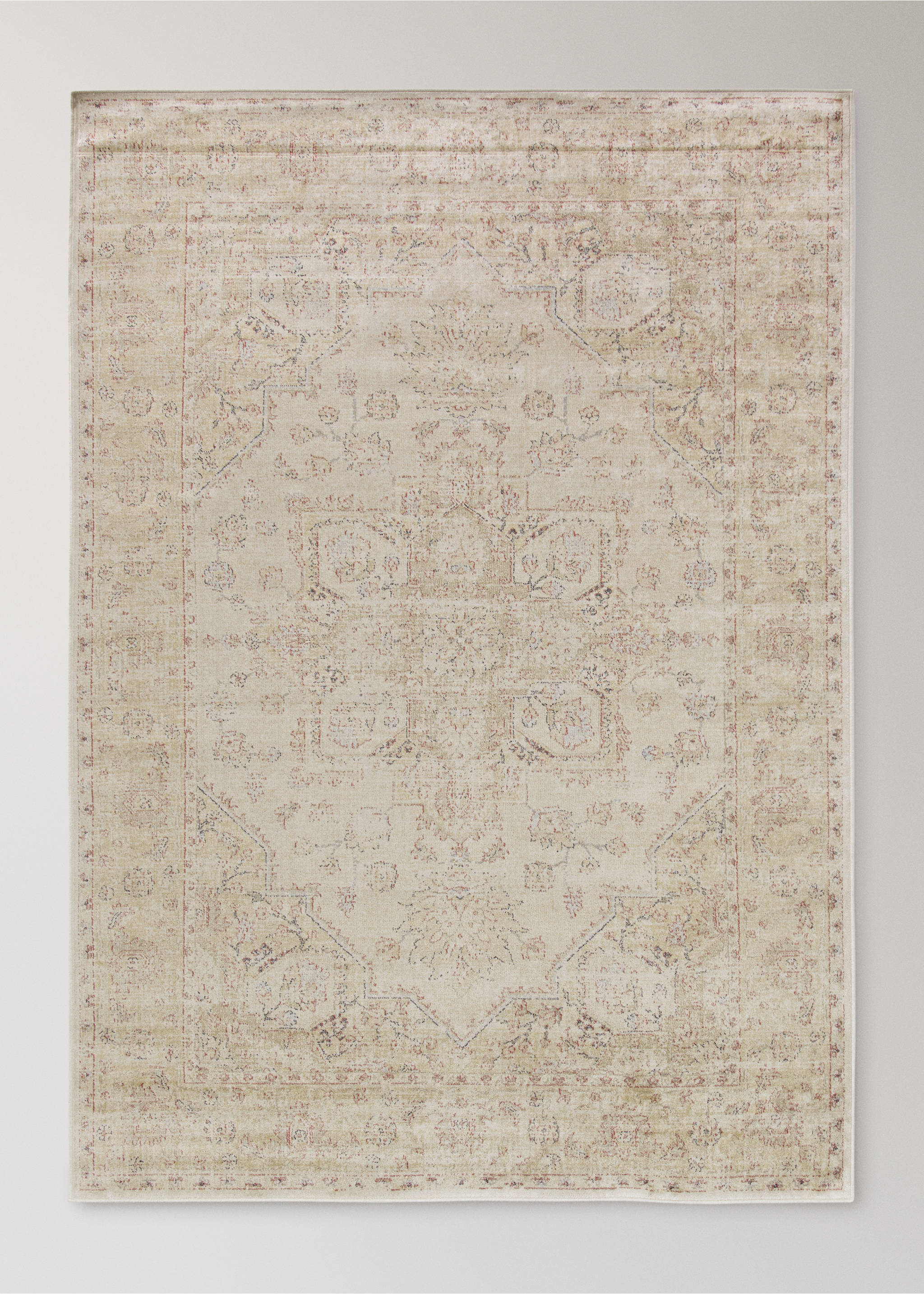 Large aged-effect rug - Article without model, Beige. Ref: 37011525-00.