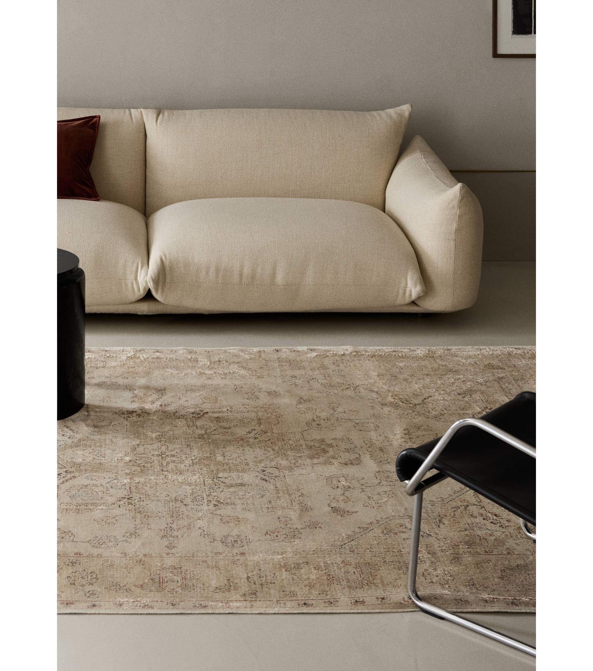 Vintage-look rug - General plane