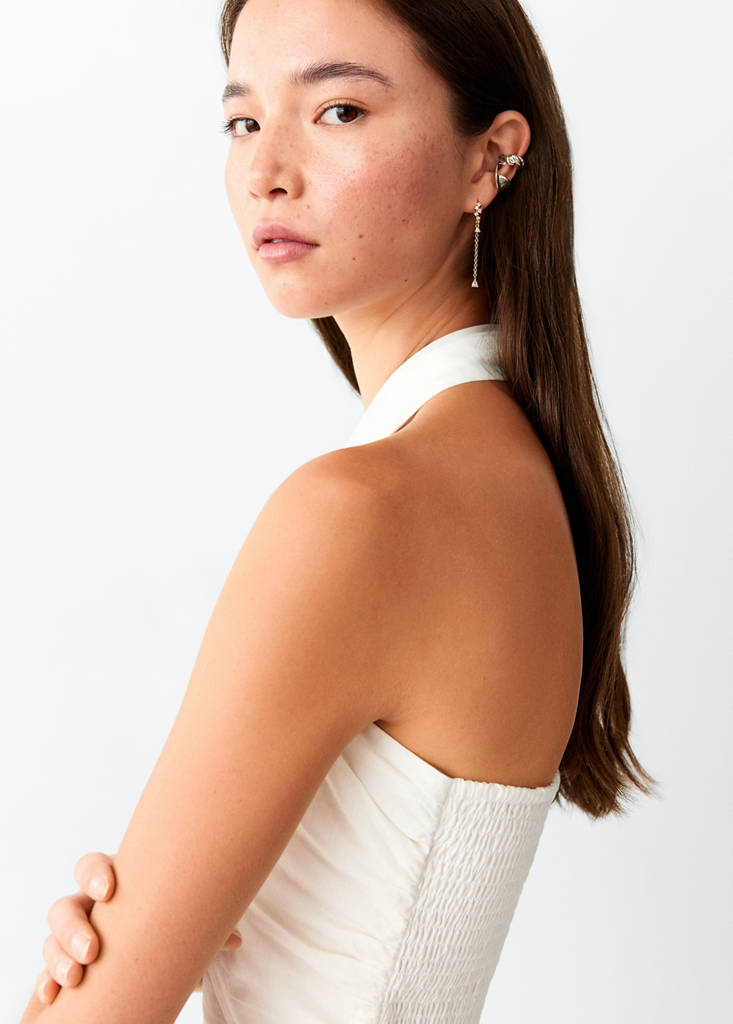 Set of 3 ear cuff earrings — Gold