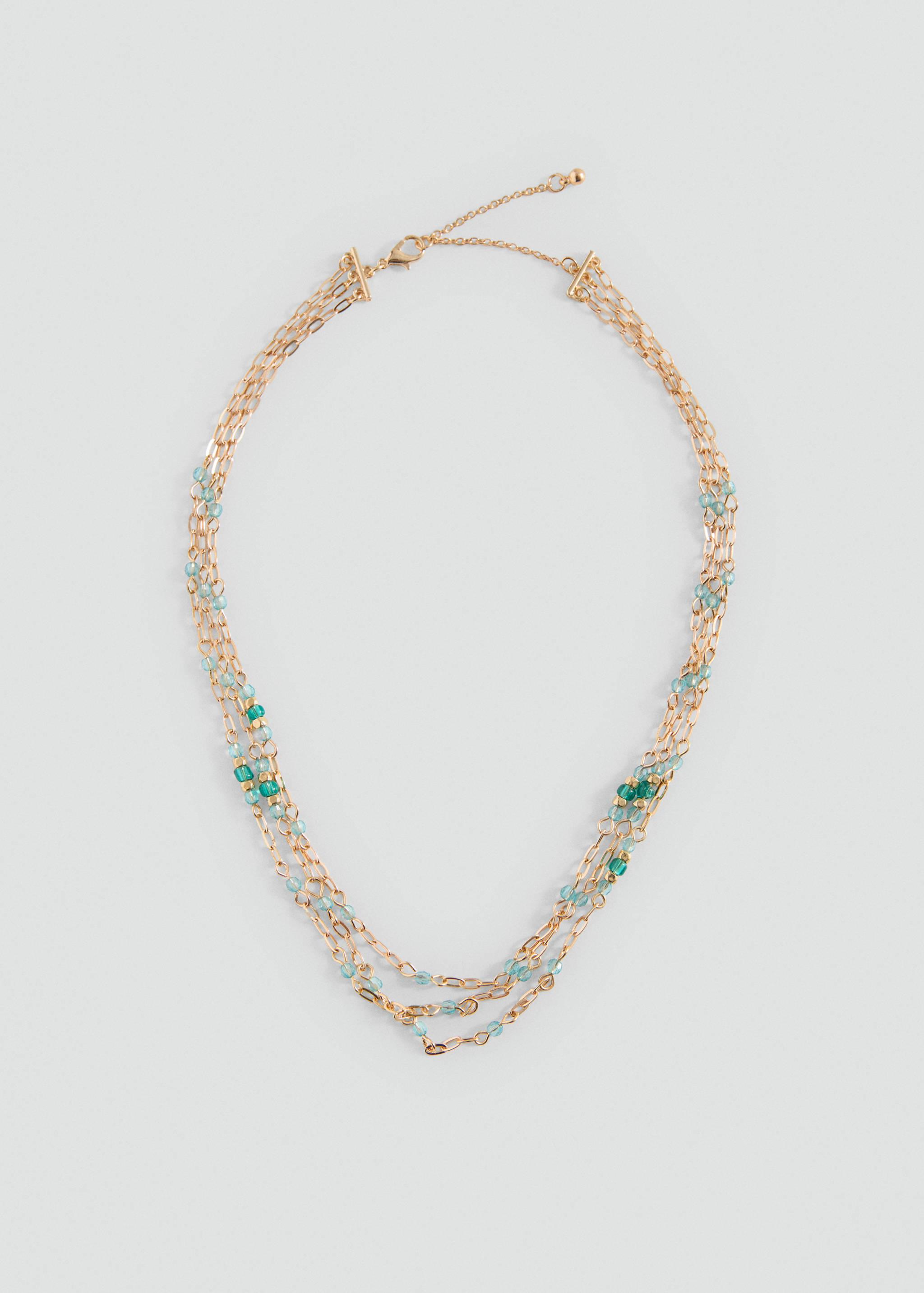 Multichain bead necklace - Article without model