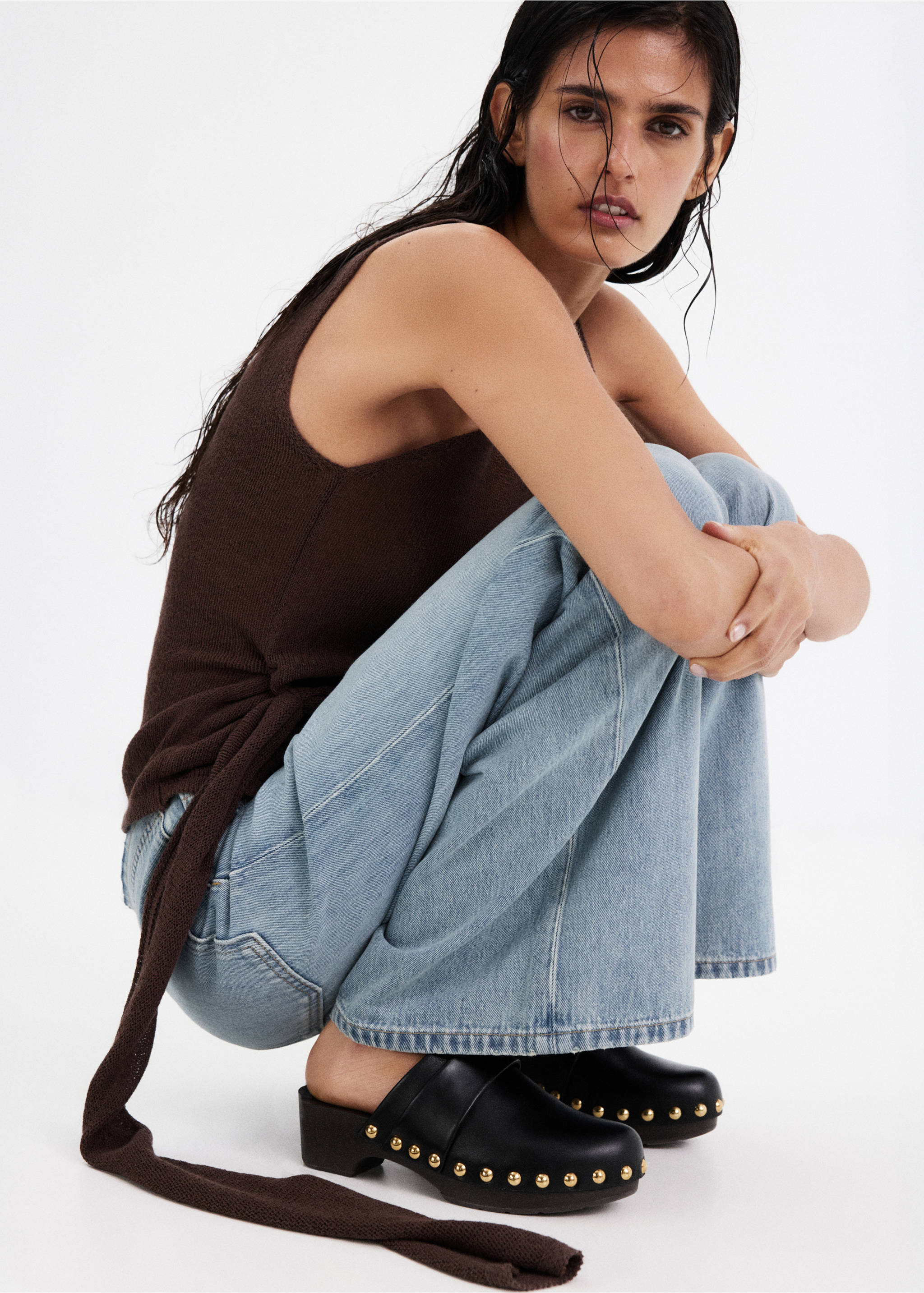 Jeans oscar - Details of the article 3, Medium Blue. Ref: 37012528-00.