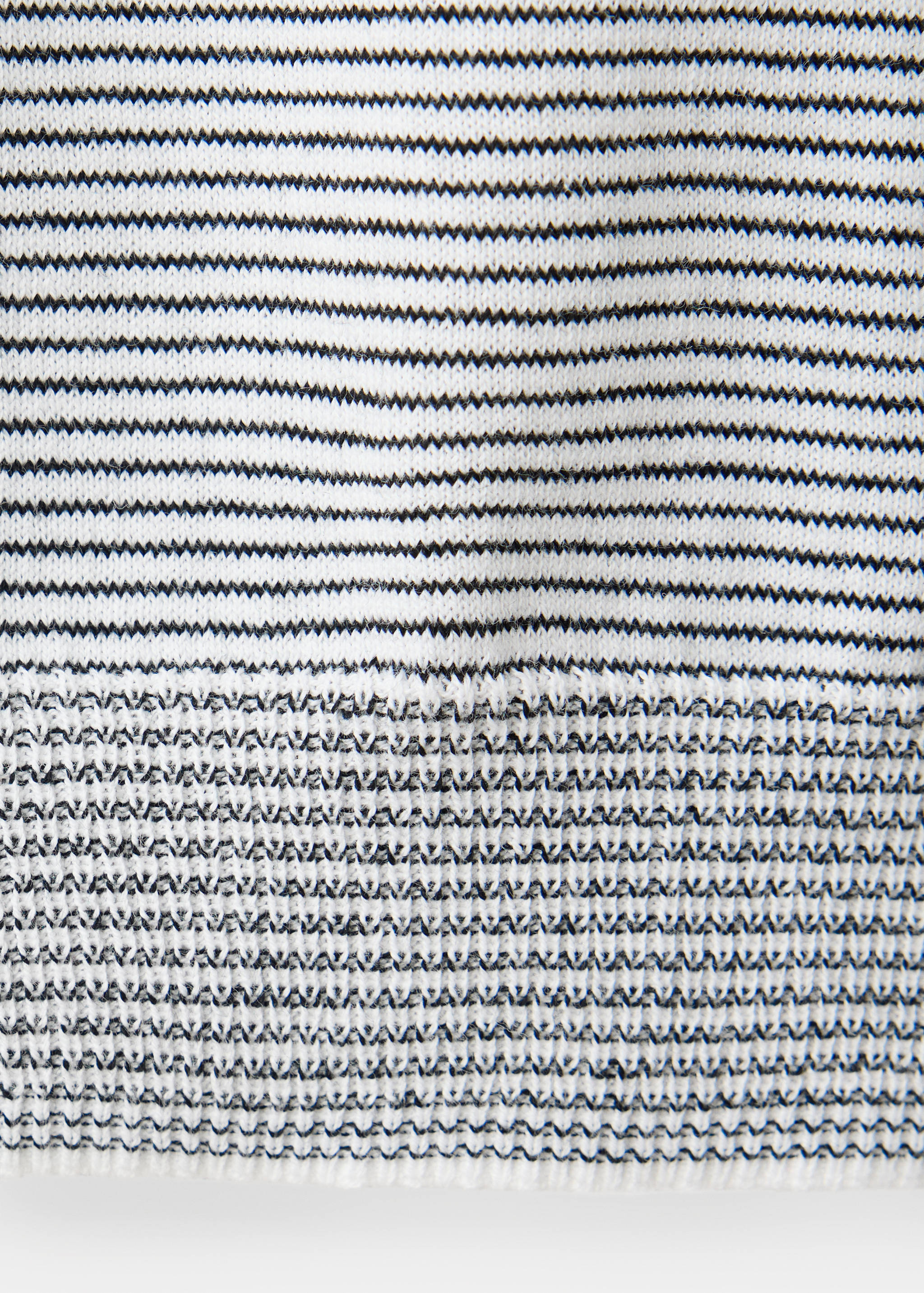 Knitted polo-neck sweater - Details of the article 8