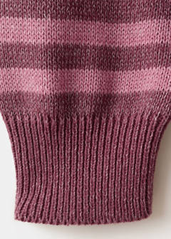 Lurex stripes sweater — Pink 6