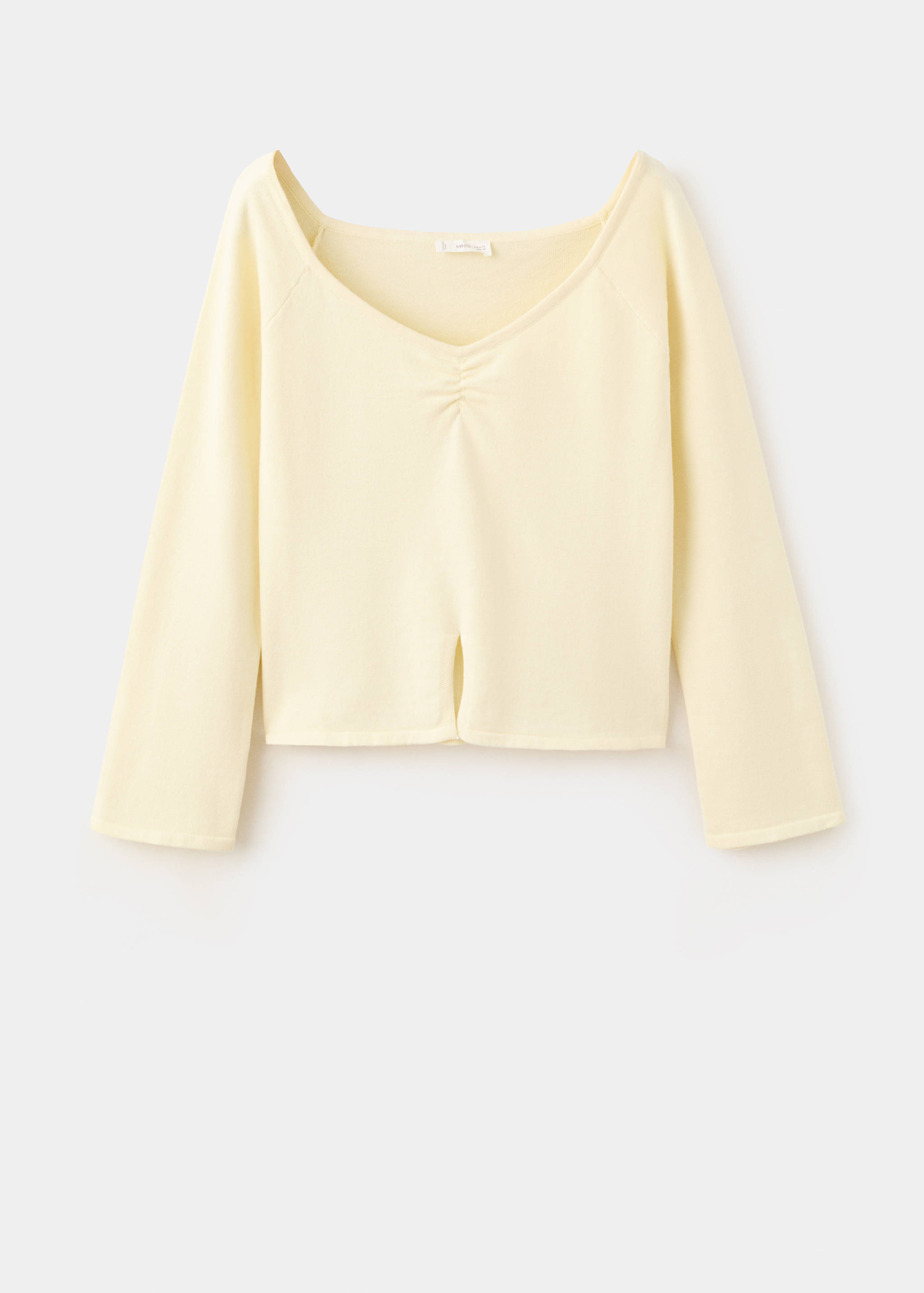 Ruched detail knitted jumper - Article without model