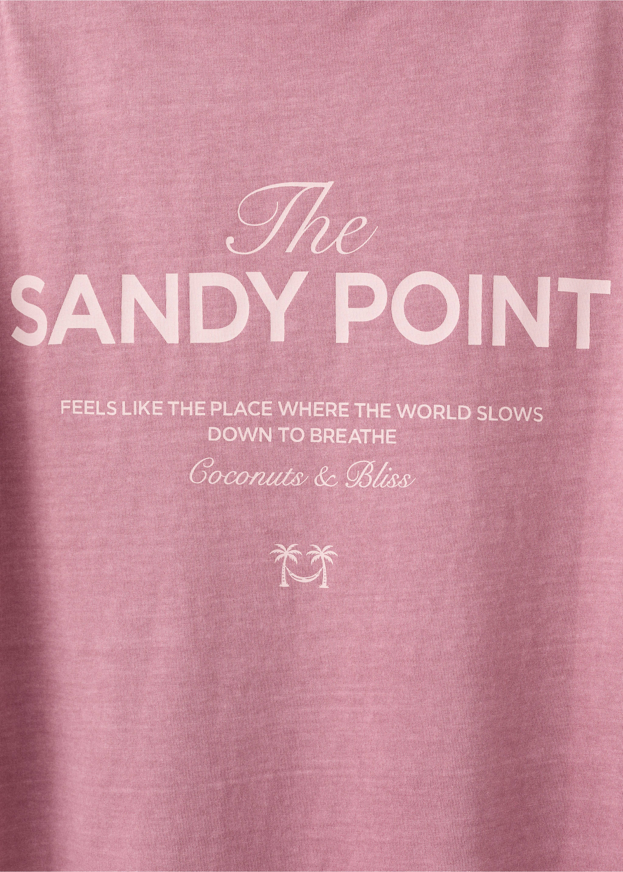 100% cotton t-shirt with drawing - Details of the article 0, Pink. Ref: 37012533-00.