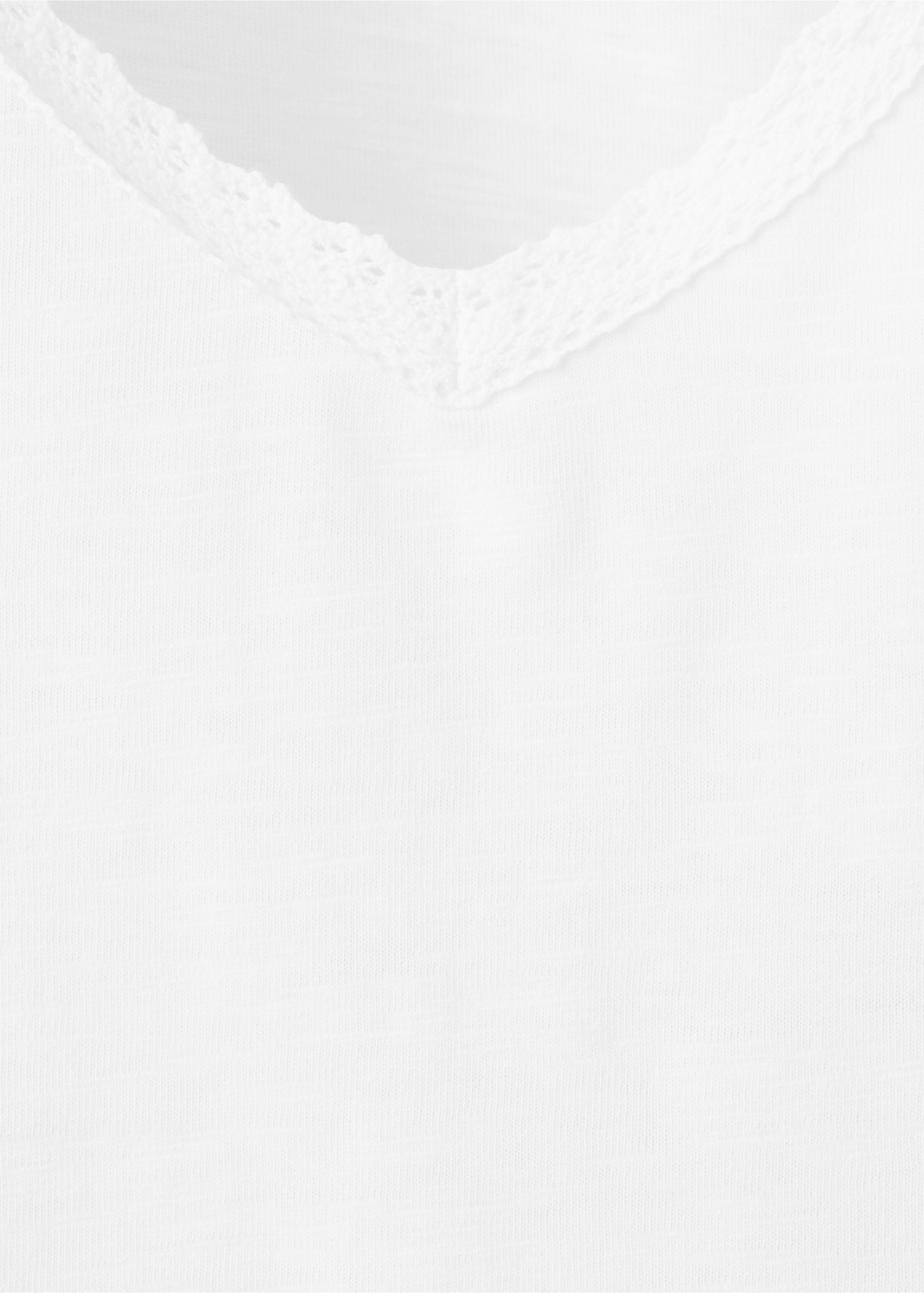 Maglietta 100% cotone - Dettaglio dell'articolo 8, Bianco sporco. Ref: 37012534-00.