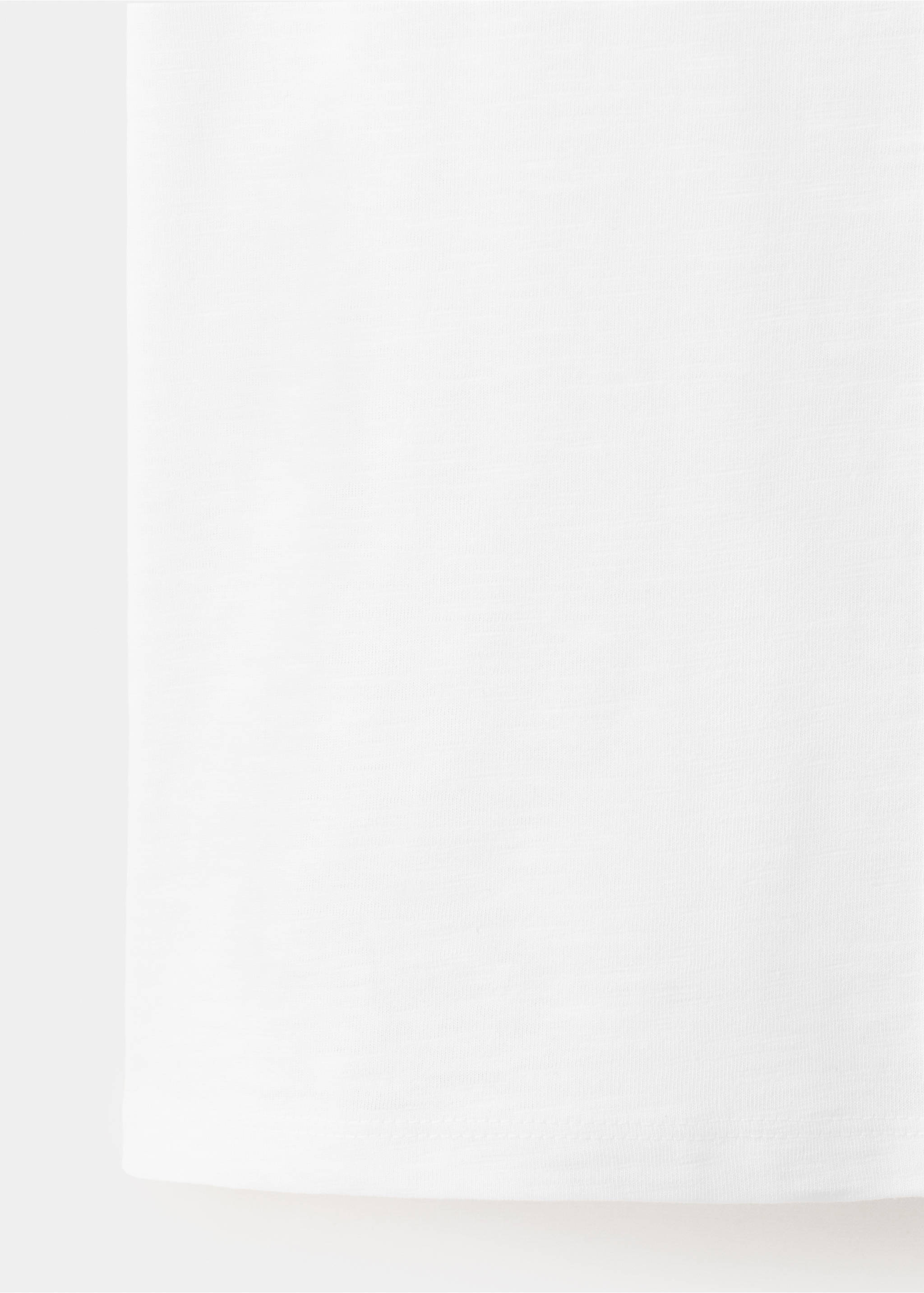 Maglietta 100% cotone - Dettaglio dell'articolo 0, Bianco sporco. Ref: 37012534-00.